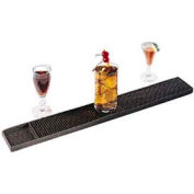 American Metalcraft BLM24 - Bar Mat, 3-1/4" x 27" Long, One Piece, Black