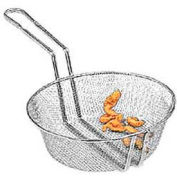 American Metalcraft CBF8 - panier culinaire, 8" dia., 3" profonde, Fine maille