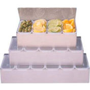 American Metalcraft CD4 - Bar Condiment Dispenser, 4 Box , 12 x 3-3/16 x 5-3/8