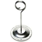 American Metalcraft CH4 - titulaire de la carte, 4" haute, 2-5/8" Base lestée