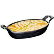 American Metalcraft CIPOV856 - cuisson plat, 27 051 oz, ovale, avec poignées en fonte