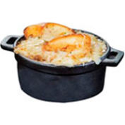 American Metalcraft CIPR5500 - cuisson plat, 17 oz, 5" ø x 2"H, moyen, rond, fer de fonte