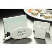 American Metalcraft CMP553 - Card Sign, 5-1/2"W x 3-1/2"H, Rectangle, Ceramic
