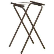 American Metalcraft CTS31 - support Deluxe table, 19-1/2 x 15 x 31, courroies de Nylon noir, pliage