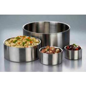 American Metalcraft DWB10 - bol, 10 x 4, face droite, Double paroi