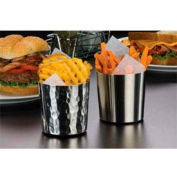 American Metalcraft FFHM37 - coupe Français Fry, 3-3/8" ø x 3-3/8"H, finition Satin/martelé