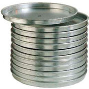 American Metalcraft HA4014 - plat à Pizza, directement en face, diamètre 14", 1" profonde et solide