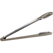 American Metalcraft HDUT1600 - Utility Tong, 16" L , Tempered Flat Steel Spring