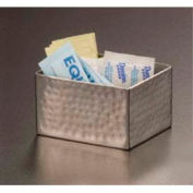 American Metalcraft HMSPH4 - Sugar Packet Holder, 2-3/4 x 3-1/4 x 1-3/4, Hammered Finish