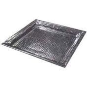 American Metalcraft HMSQ18 - Serving Tray, Square, 18 x 18, 1-1/2" Deep, Hammered