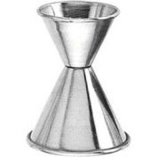 American Metalcraft J266 - Jigger, 1-1/2 x 2 Oz., Satin Finish, Rolled Edge