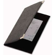American Metalcraft MCCRBPBL - Securit Classic Sewn Bill Presenter, 5 x 9, Faux Leather Finish