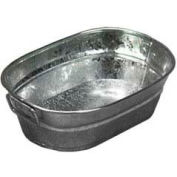 American Metalcraft MTUB69 - baignoire, 9 x 6, poignées latérales, galvanisé Tin