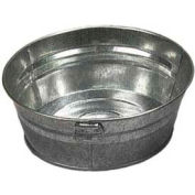 American Metalcraft MTUB83 - Tub, 8 « ø x 3 H », poignées, acier galvanisé