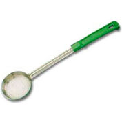 American Metalcraft SPN4 - Spooner, Ladle Style Solid Bowl, 4 Oz, 3-3/8" Dia., Grip Handle, Green