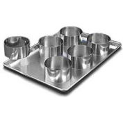 ID d’American Metalcraft SR6063 - Sauce/gâteau rond, 6" x 3" profonde