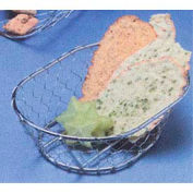 American Metalcraft WIR3 - panier, 9-1/2" L x 2-1/2" H, Chrome, fil