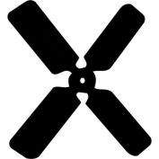 Airmaster Fan 24" Galvanized Propeller - 5/8" Bore 21120 