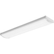 Lithonia Lighting Contractor Select™ Wide Body Wraparound Fixture, Switchable 4000/5000/6000