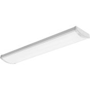 Lithonia Lighting Contractor Select™ Wide Body Wraparound Fixture, Commutable 4000/5000/6000