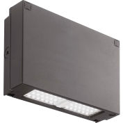 Pack mural LED compact Lithonia, 14000K, 120-277V, finition bronze foncé, super durable