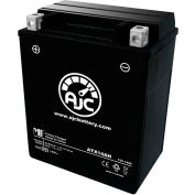 AJC® Battery ATX14AH Powersports Battery, 14 Amps, 12V, B Terminals