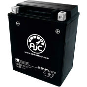 AJC® Battery ATX14AHL Powersports Battery, 14 Amps, 12V, B Terminals