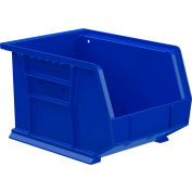 Akro-Mils® AkroBin® Plastic Stack & Hang Bin, 8-1/4"W x 10-3/4"D x 7"H, Bleu, qté par paquet : 6