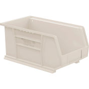 Akro-Mils® AkroBin® Plastic Stack & Hang Bin, 8-1/4"W x 14-3/4"L x 7"H, Stone, qté par paquet : 12