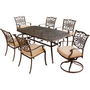 Hanover® Traditions 7 Piece Outdoor Dining Set