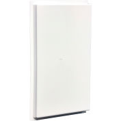 American Louver Square Ceiling Vent Air Diverter, for 2' x 2' T-Grid Diffusers, White
