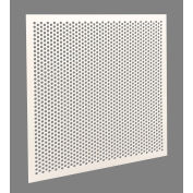 American Louver Stratus 1/2" Perforated Plastic Panel, Ceiling T-Grid, PK2