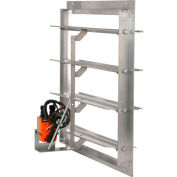 Registre motorisé avec collerette d'encastrement, 24 po, aluminium – AMD 24