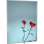 ASI® Stainless Steel Channel Frame Mirror - 18"Wx24"H - 0620-1824