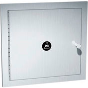ASI® 8154 spécimen encastrés Cabinet pass-through, 13-1/4" W x 6 « D x 12-3/4" H