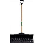 Union Tools® 1602100 30 » Poly Blade Snow Pusher W/ Wood D-Grip Handle