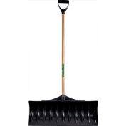 Union Tools® 1602100 30 » Poly Blade Snow Pusher W/ Wood D-Grip Handle