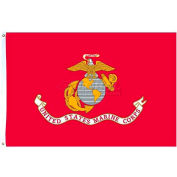 4 x 6 pi Nylon US Marine Corps Flag