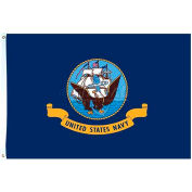 3 x 5 pi Nylon drapeau US Navy