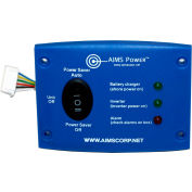 AIMS Power REMOTELED, LED Remote Panel for 1250 and 2500 Watt Green Inverter Chargers