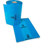 Armor Poly® VCI Gusseted Bags, 14"L x 10"W x 19"H, 2 Mil, Blue, 500/Pack