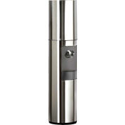 Aquaverve S2 Model Polished Stainless Steel Commercial Room Temp/Cold Bottled Water Cooler Dispenser