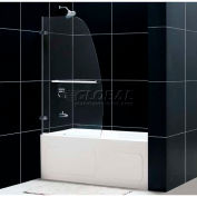DreamLine™ UNO Aqua seul panneau articulé baignoire porte son-3534586-04, 34 "x 58"