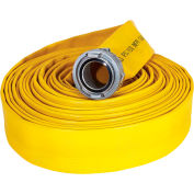 Kuriyama Fire Products JAFX4 4 plis Tuyau d’incendie, 4 " X 50 ft, 250 PSI, jaune