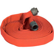 Kuriyama Fire Products JAFLINE HD Double Jacket Tuyau d’incendie, 1-1/2 « x 50 ft, 400 PSI, Orange