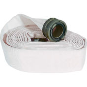 Kuriyama Fire Products JAFLINE Double Jacket Tuyau d’incendie, 2-1/2 « x 50 ft, 400 PSI, blanc