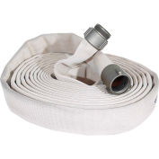 Kuriyama Fire Products JAFLINE HD Double Jacket Tuyau d’incendie, 2-1/2 « x 50 ft, 400 PSI, Blanc