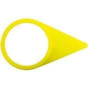 AME International CheckMate, Loose Wheel Nut Indicator, Bag of 100, 38MM, Hi-Vis Yellow