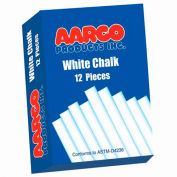 Aarco White Chalk 12 Boxes - Pkg Qty 2