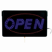 Aarco Large LED Sign Open - 22"W x 13"H